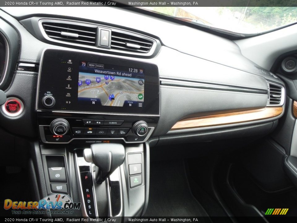 2020 Honda CR-V Touring AWD Radiant Red Metallic / Gray Photo #4