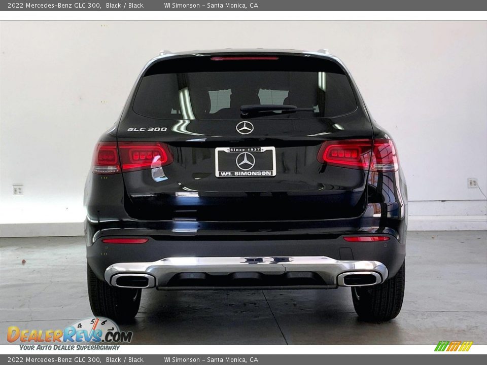 2022 Mercedes-Benz GLC 300 Black / Black Photo #3