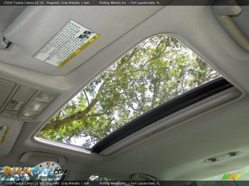 2009 Toyota Camry LE V6 Magnetic Gray Metallic / Ash Photo #4