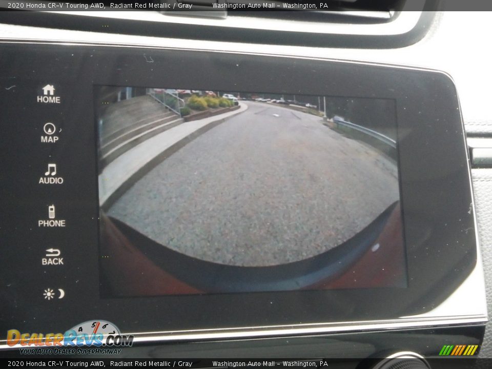 2020 Honda CR-V Touring AWD Radiant Red Metallic / Gray Photo #9