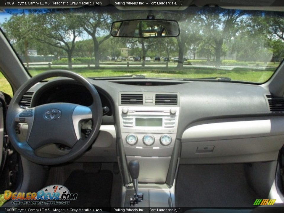 2009 Toyota Camry LE V6 Magnetic Gray Metallic / Ash Photo #6