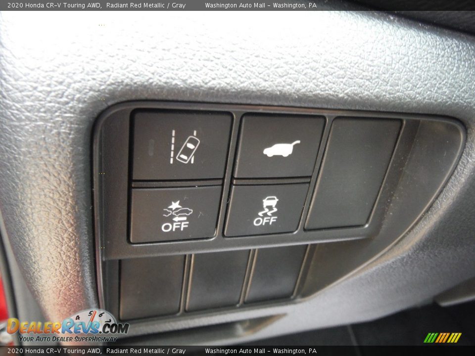 2020 Honda CR-V Touring AWD Radiant Red Metallic / Gray Photo #12