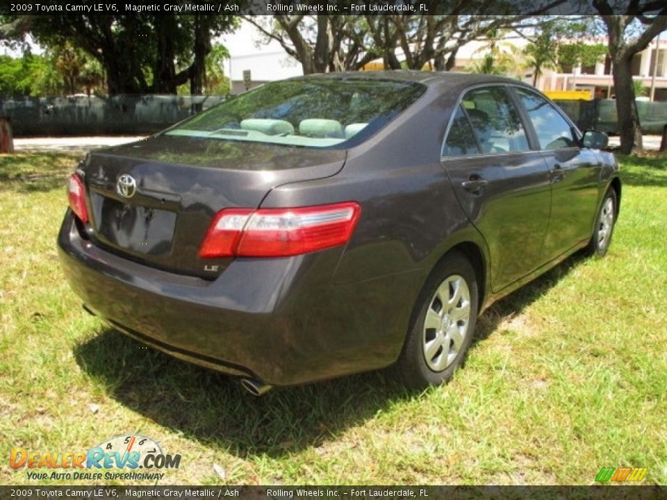 2009 Toyota Camry LE V6 Magnetic Gray Metallic / Ash Photo #9