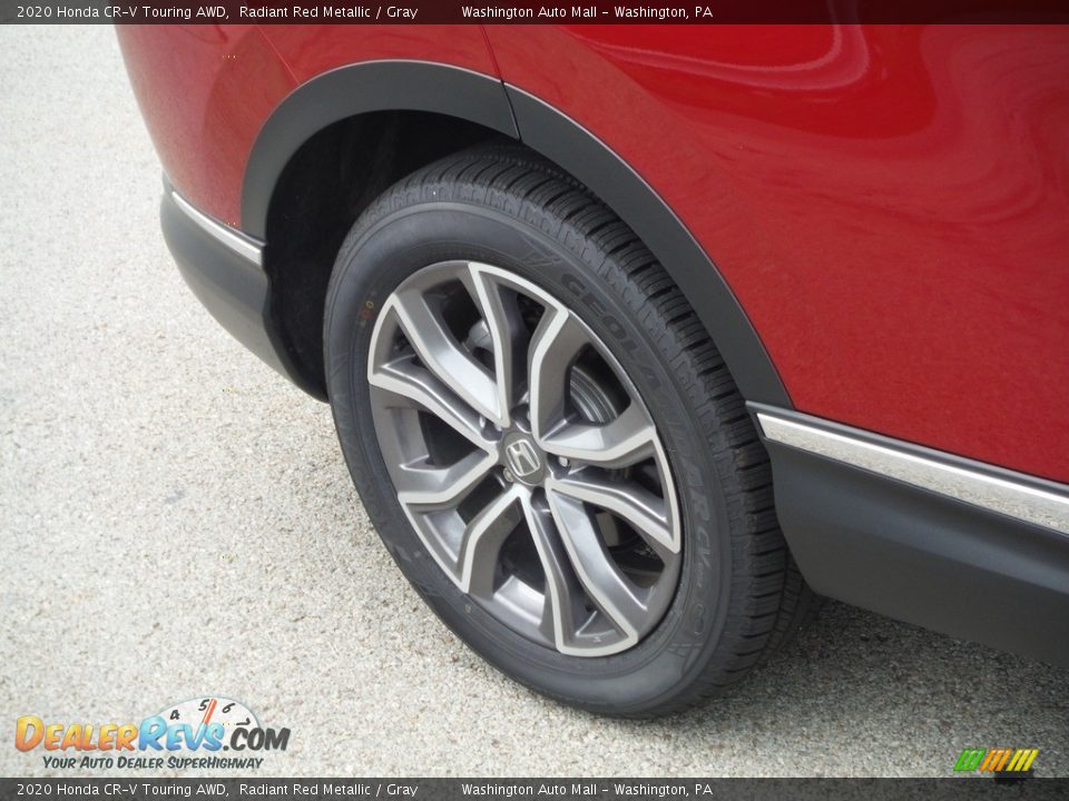 2020 Honda CR-V Touring AWD Radiant Red Metallic / Gray Photo #13