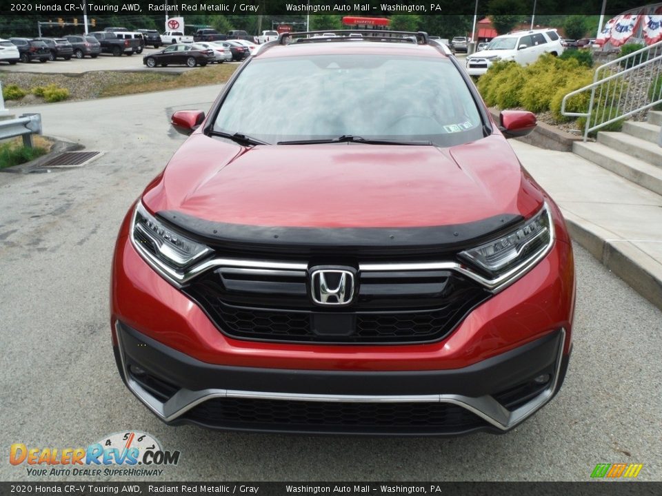 2020 Honda CR-V Touring AWD Radiant Red Metallic / Gray Photo #14