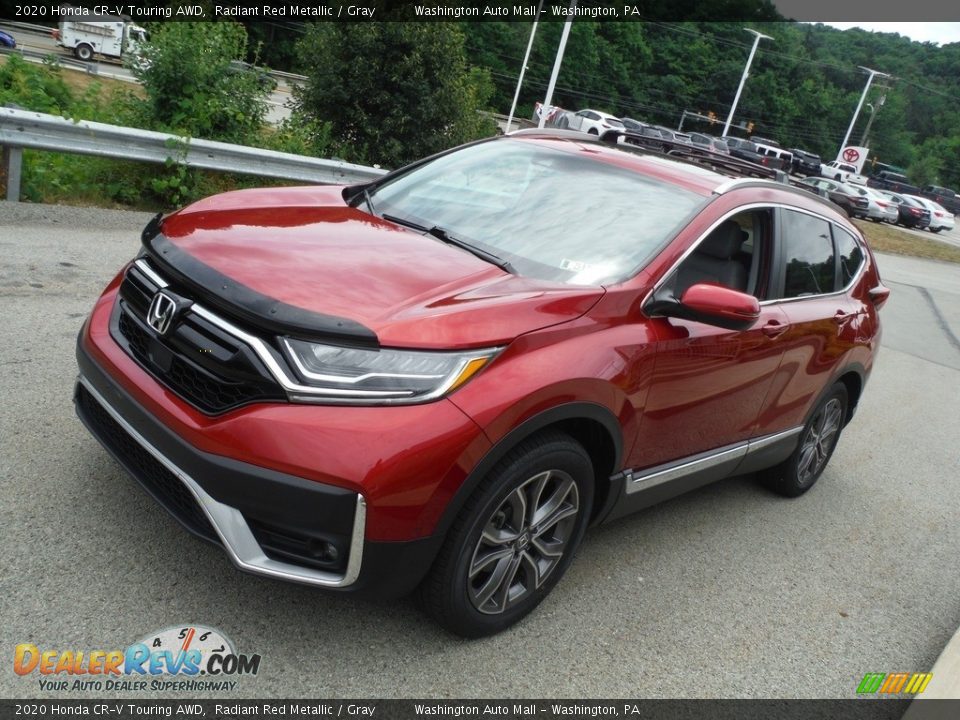 2020 Honda CR-V Touring AWD Radiant Red Metallic / Gray Photo #15