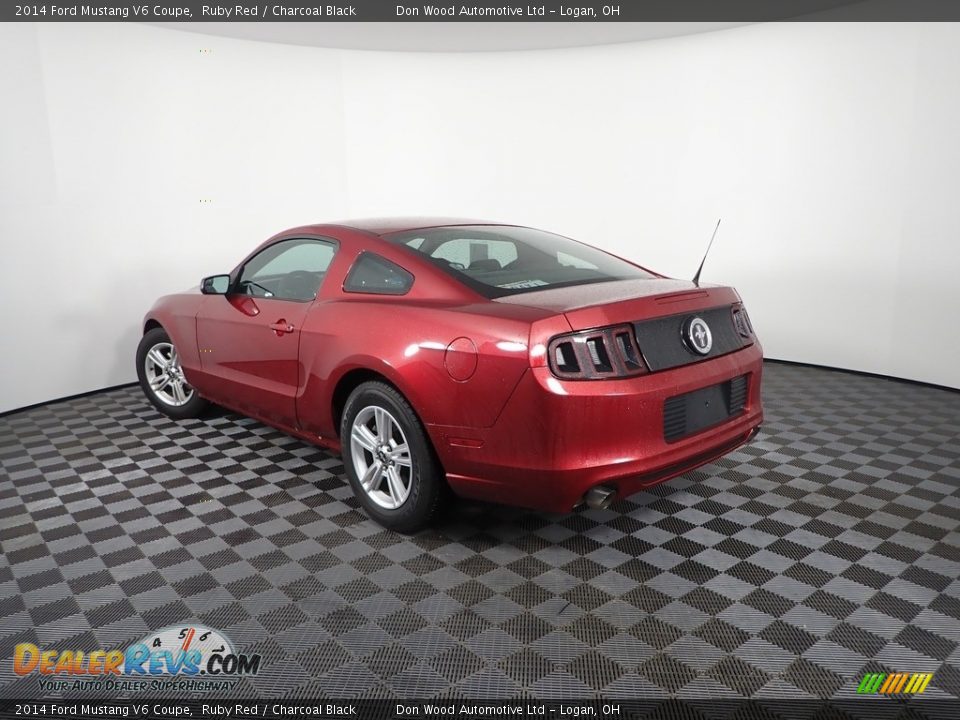 2014 Ford Mustang V6 Coupe Ruby Red / Charcoal Black Photo #4