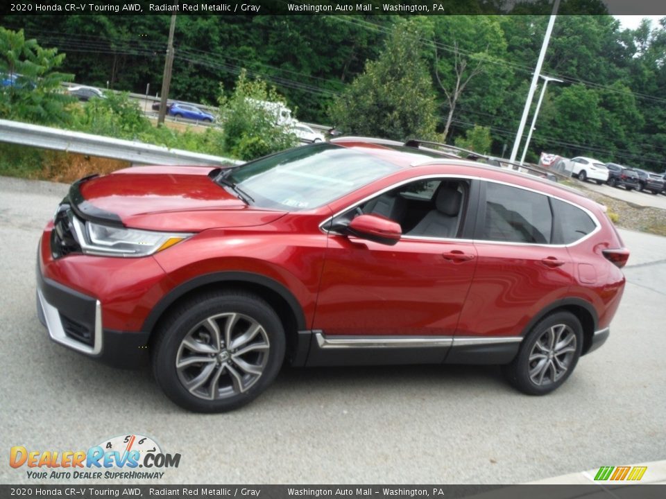 2020 Honda CR-V Touring AWD Radiant Red Metallic / Gray Photo #16
