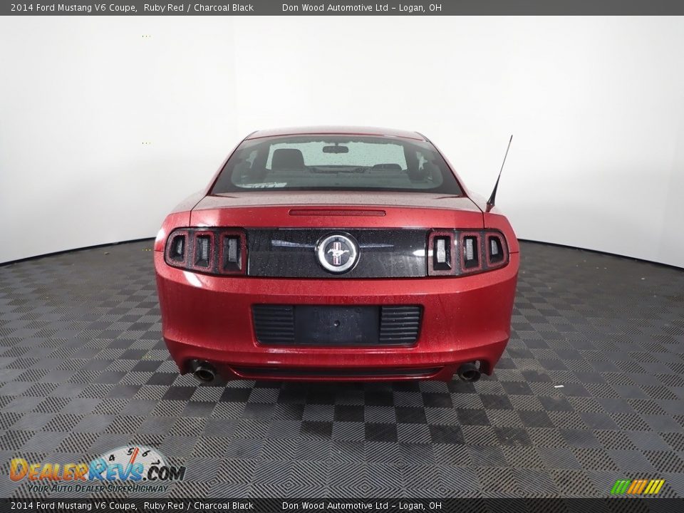 2014 Ford Mustang V6 Coupe Ruby Red / Charcoal Black Photo #5