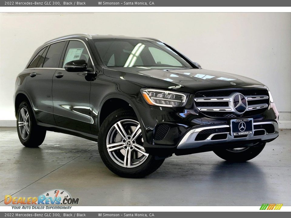 2022 Mercedes-Benz GLC 300 Black / Black Photo #12