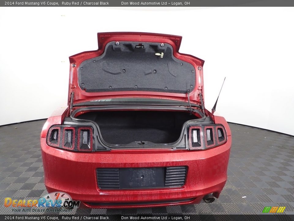 2014 Ford Mustang V6 Coupe Ruby Red / Charcoal Black Photo #6