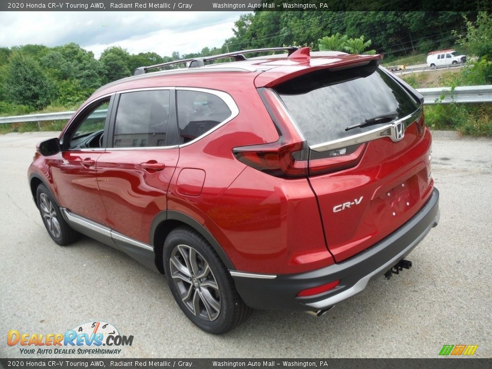 2020 Honda CR-V Touring AWD Radiant Red Metallic / Gray Photo #17