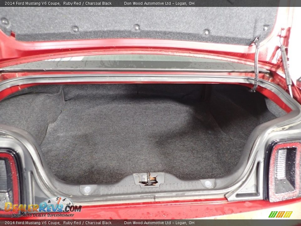 2014 Ford Mustang V6 Coupe Ruby Red / Charcoal Black Photo #7