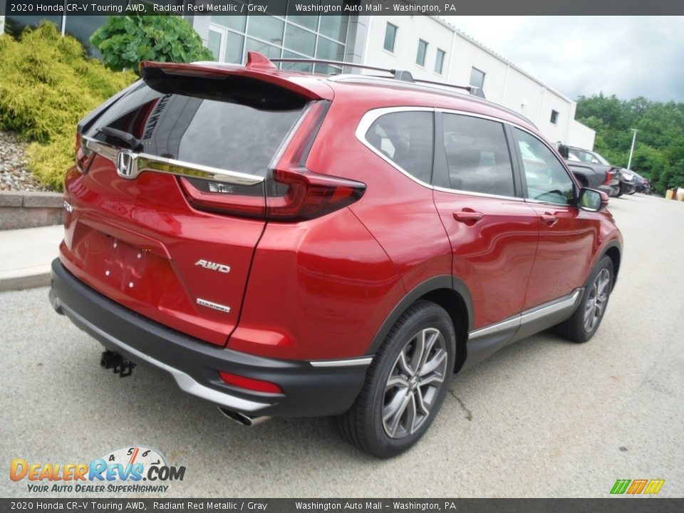 2020 Honda CR-V Touring AWD Radiant Red Metallic / Gray Photo #20