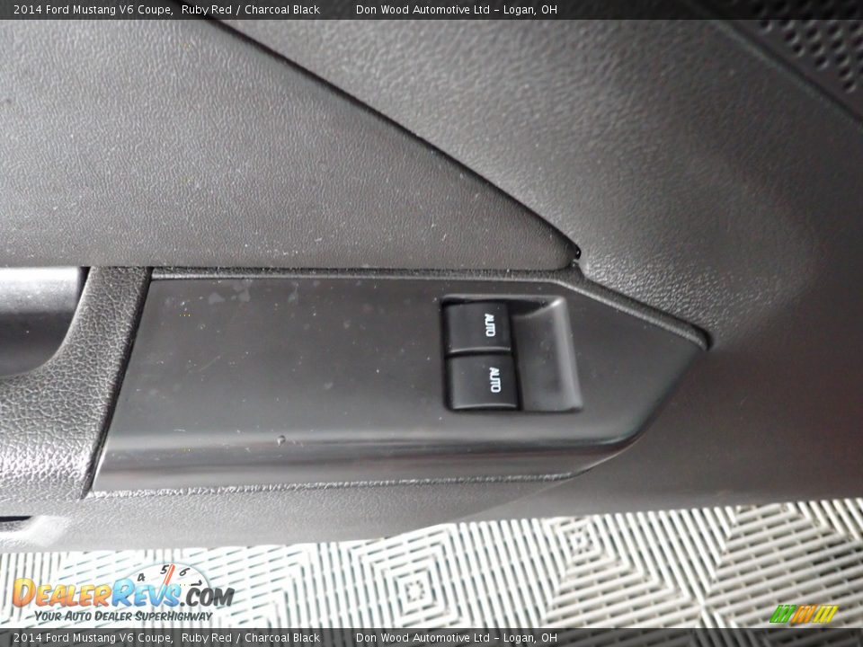 2014 Ford Mustang V6 Coupe Ruby Red / Charcoal Black Photo #10