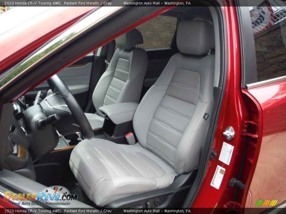 2020 Honda CR-V Touring AWD Radiant Red Metallic / Gray Photo #22