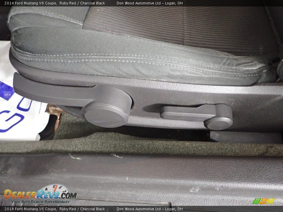 2014 Ford Mustang V6 Coupe Ruby Red / Charcoal Black Photo #11