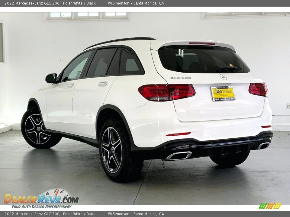 2022 Mercedes-Benz GLC 300 Polar White / Black Photo #2