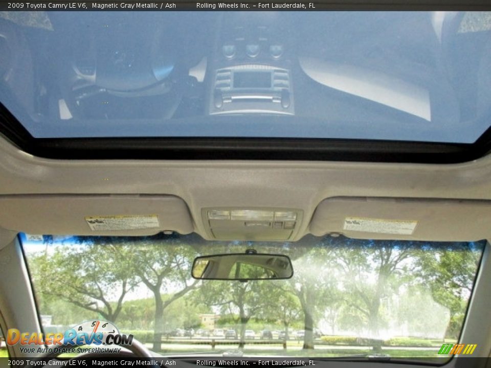 2009 Toyota Camry LE V6 Magnetic Gray Metallic / Ash Photo #18