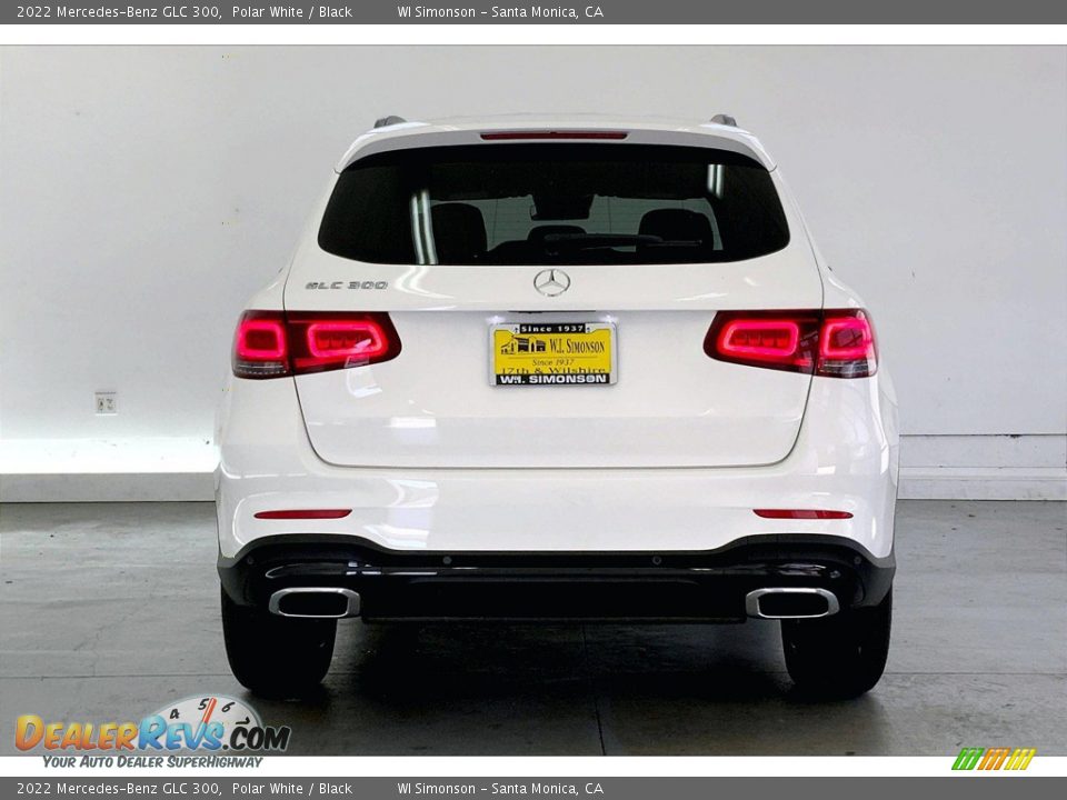 2022 Mercedes-Benz GLC 300 Polar White / Black Photo #3