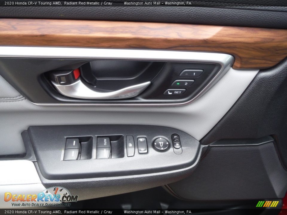 2020 Honda CR-V Touring AWD Radiant Red Metallic / Gray Photo #24