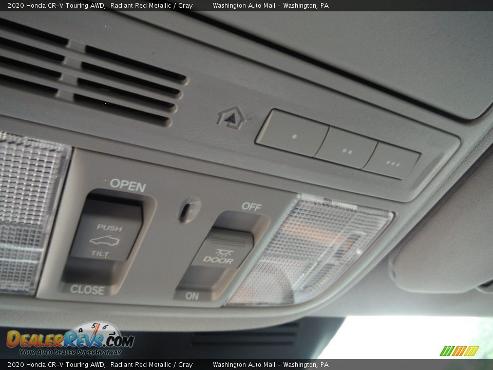 2020 Honda CR-V Touring AWD Radiant Red Metallic / Gray Photo #29