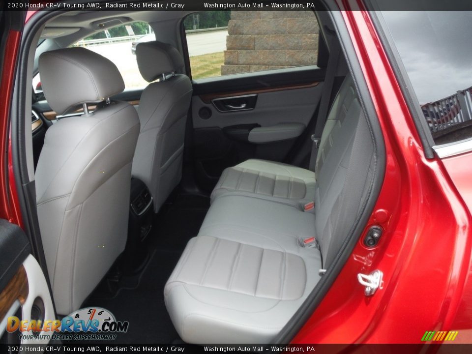 2020 Honda CR-V Touring AWD Radiant Red Metallic / Gray Photo #30