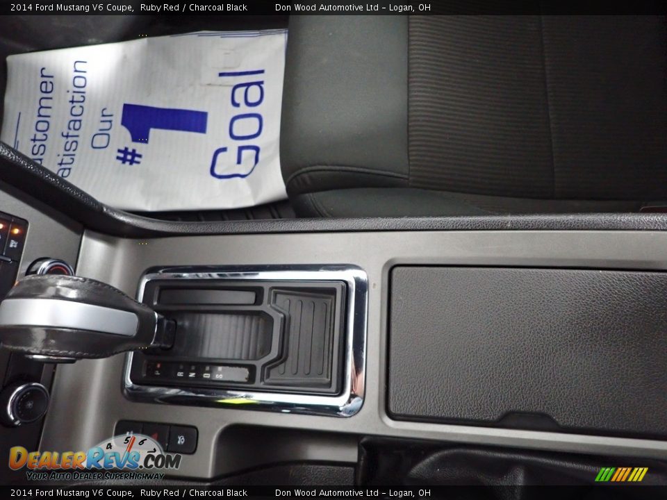2014 Ford Mustang V6 Coupe Ruby Red / Charcoal Black Photo #19