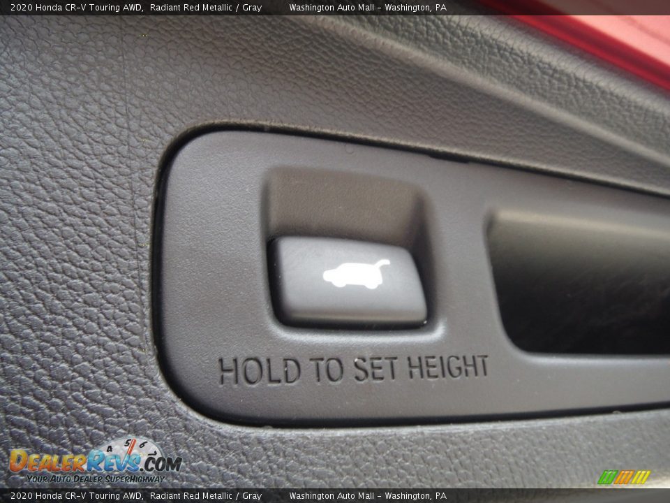 2020 Honda CR-V Touring AWD Radiant Red Metallic / Gray Photo #32