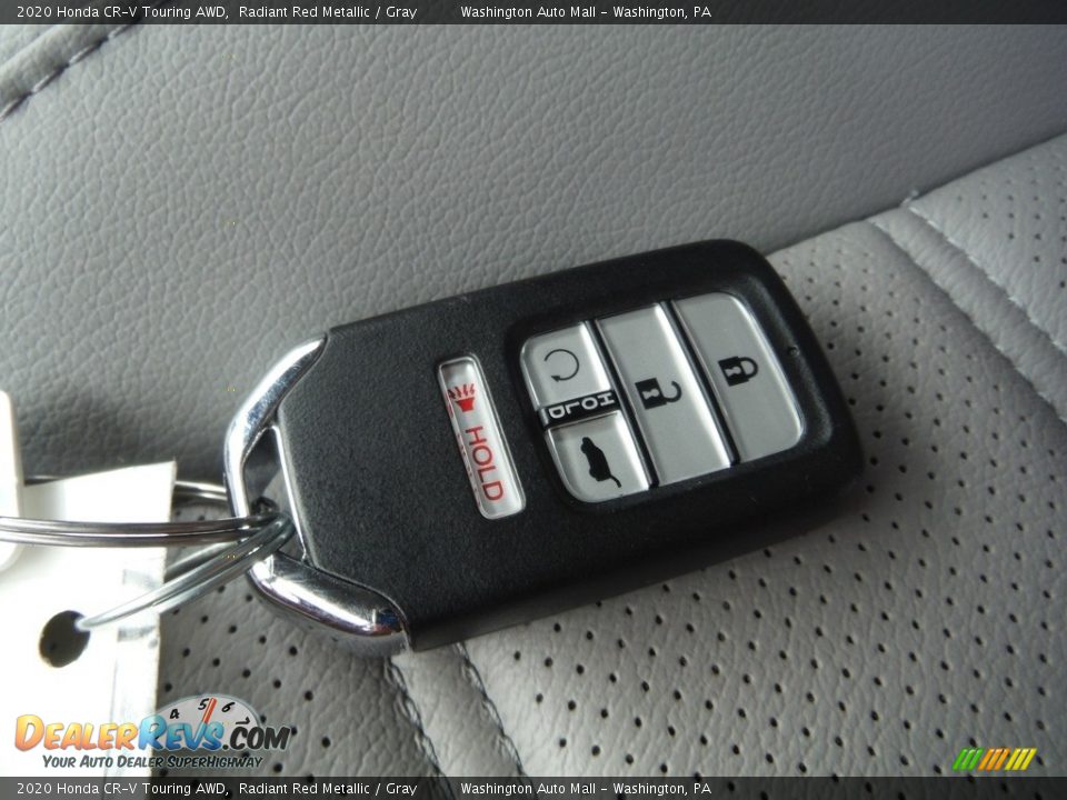 2020 Honda CR-V Touring AWD Radiant Red Metallic / Gray Photo #33