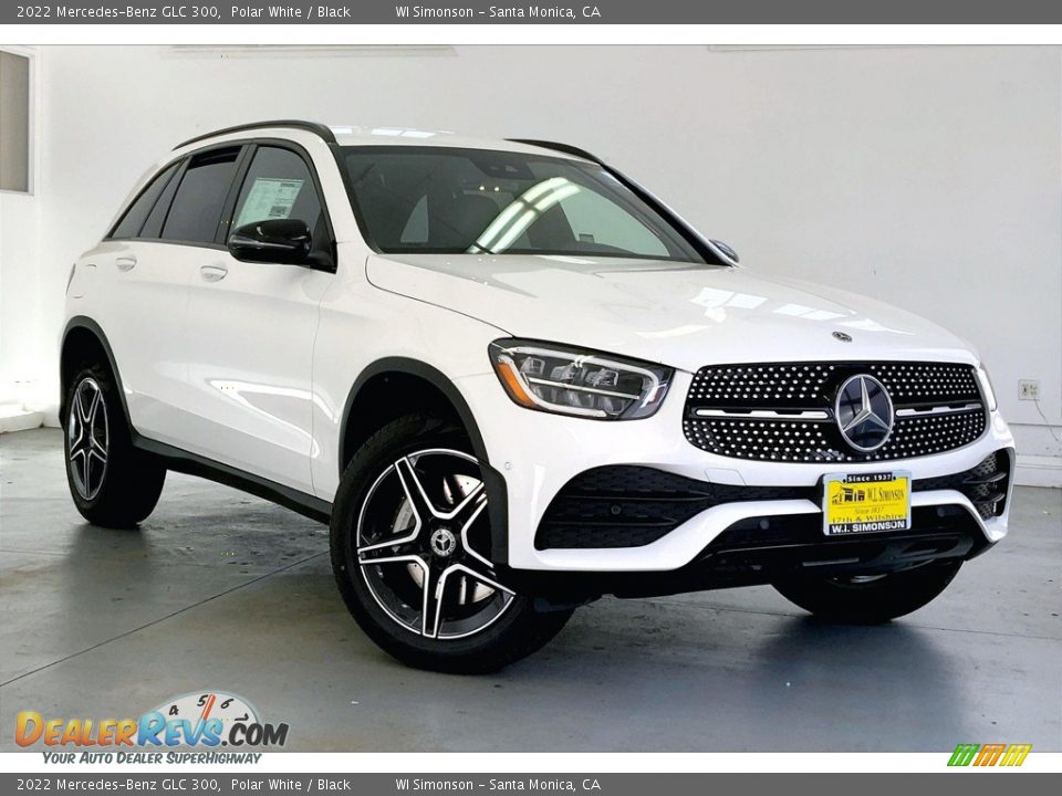 2022 Mercedes-Benz GLC 300 Polar White / Black Photo #12