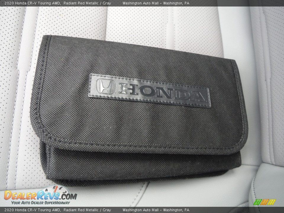 2020 Honda CR-V Touring AWD Radiant Red Metallic / Gray Photo #34