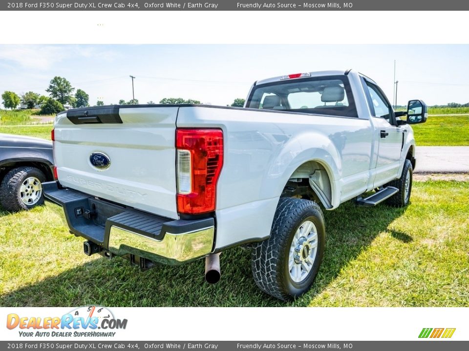 2018 Ford F350 Super Duty XL Crew Cab 4x4 Oxford White / Earth Gray Photo #4