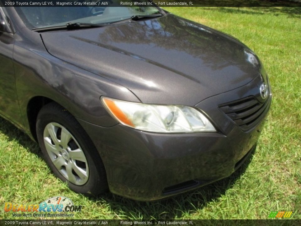 2009 Toyota Camry LE V6 Magnetic Gray Metallic / Ash Photo #36
