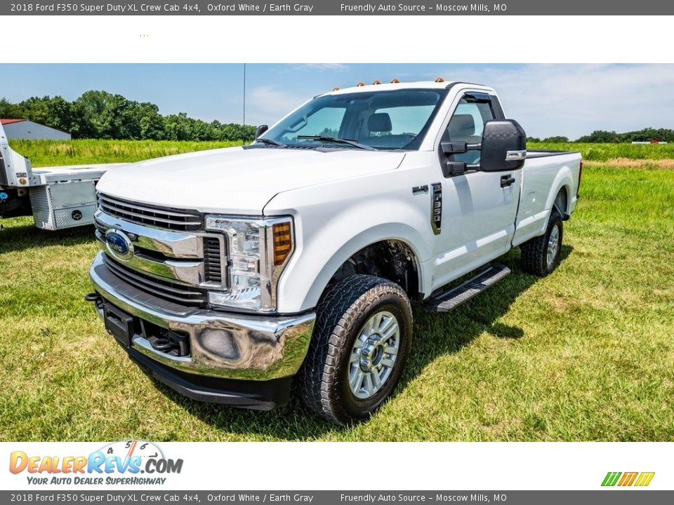 Oxford White 2018 Ford F350 Super Duty XL Crew Cab 4x4 Photo #8