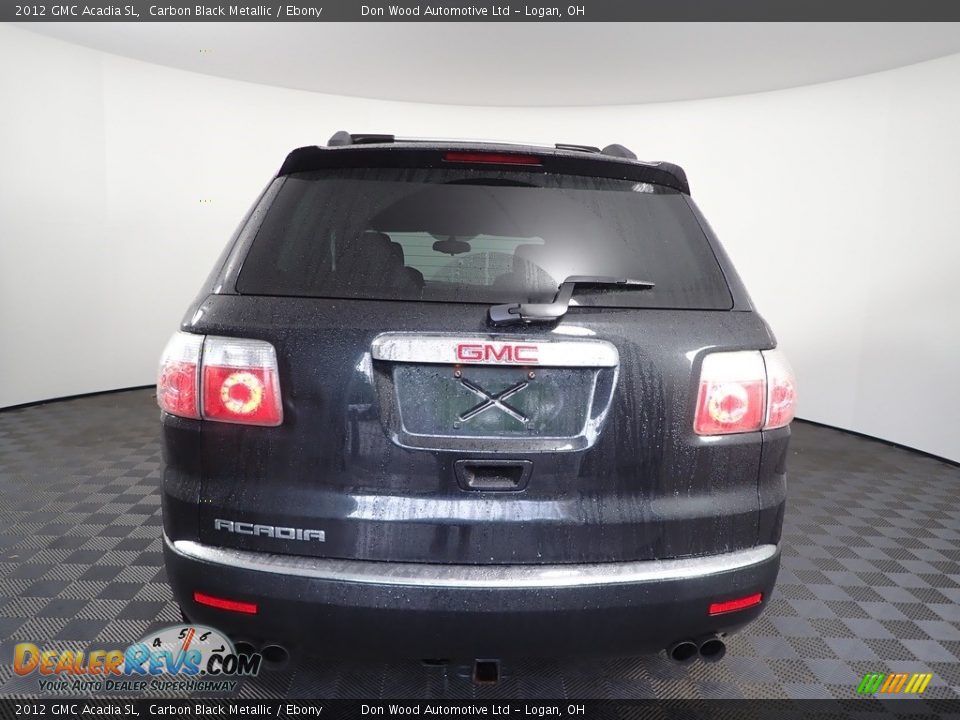 2012 GMC Acadia SL Carbon Black Metallic / Ebony Photo #5