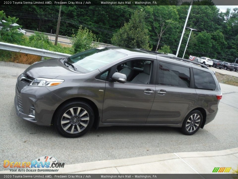 2020 Toyota Sienna Limited AWD Predawn Gray Mica / Ash Photo #9