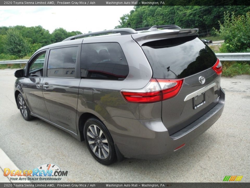 2020 Toyota Sienna Limited AWD Predawn Gray Mica / Ash Photo #10