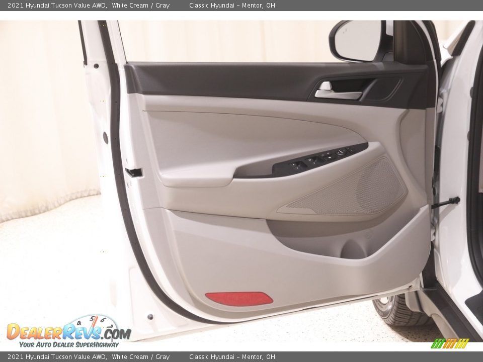 2021 Hyundai Tucson Value AWD White Cream / Gray Photo #4