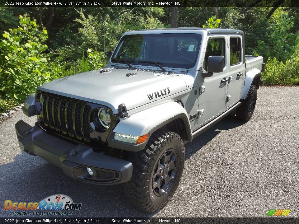 2022 Jeep Gladiator Willys 4x4 Silver Zynith / Black Photo #2