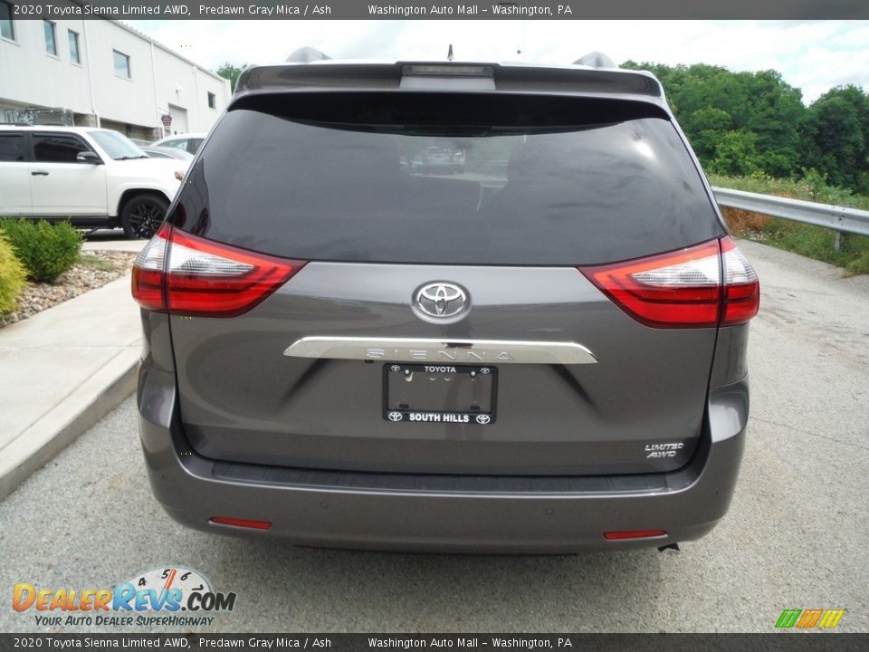 2020 Toyota Sienna Limited AWD Predawn Gray Mica / Ash Photo #11