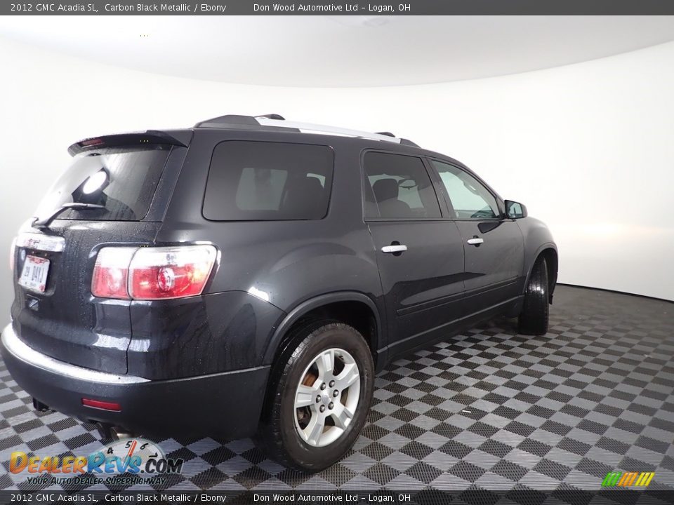 2012 GMC Acadia SL Carbon Black Metallic / Ebony Photo #8