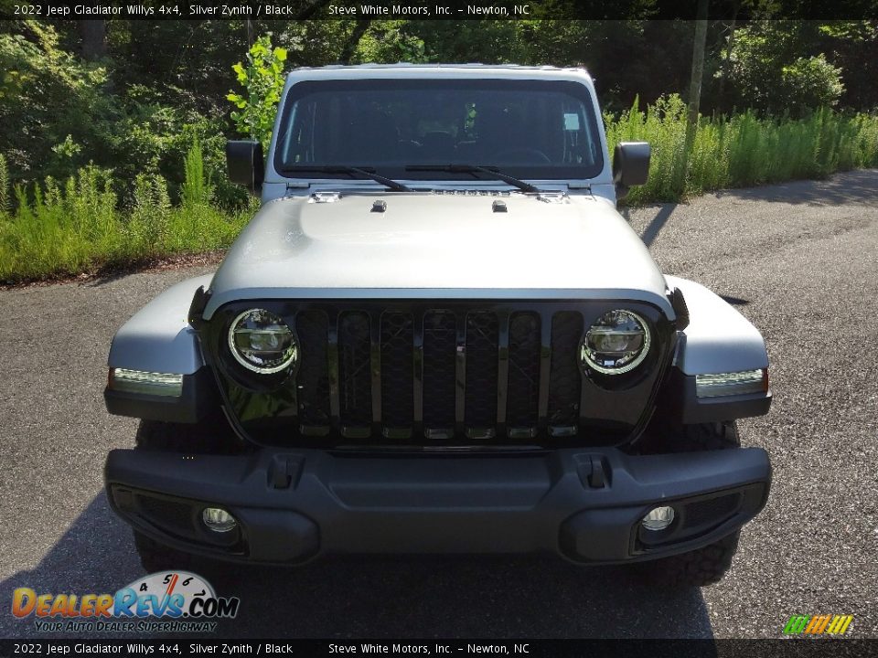 2022 Jeep Gladiator Willys 4x4 Silver Zynith / Black Photo #3