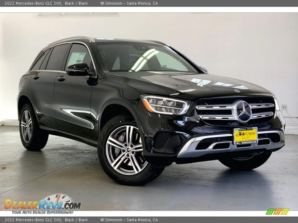 2022 Mercedes-Benz GLC 300 Black / Black Photo #12