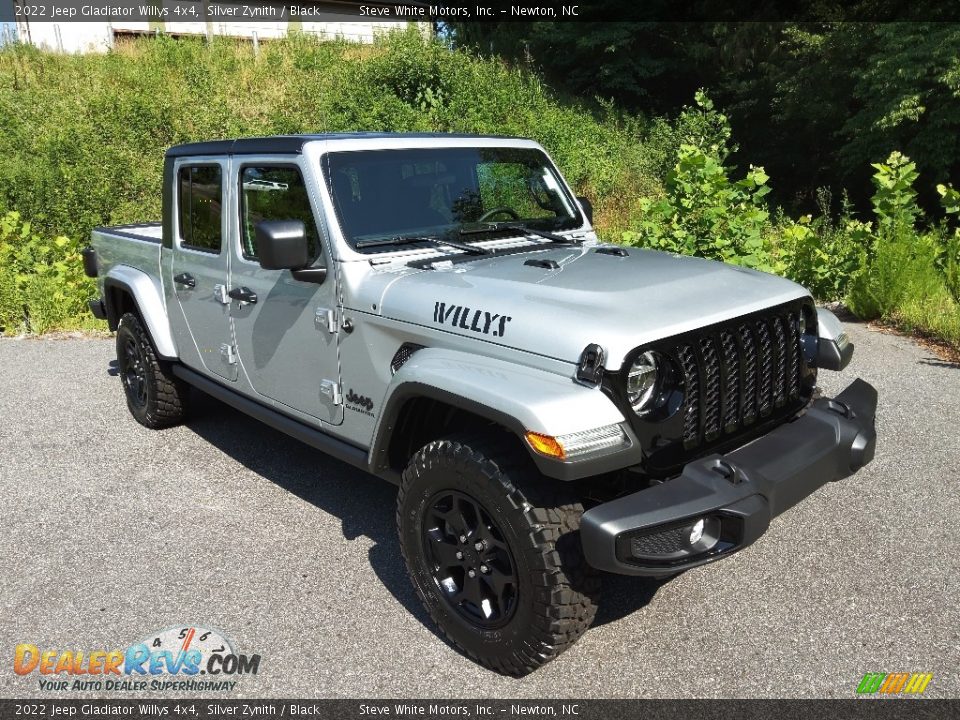 2022 Jeep Gladiator Willys 4x4 Silver Zynith / Black Photo #4