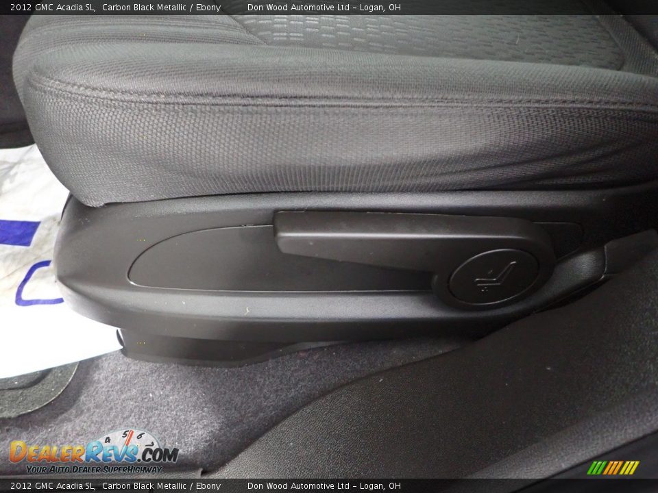 2012 GMC Acadia SL Carbon Black Metallic / Ebony Photo #11