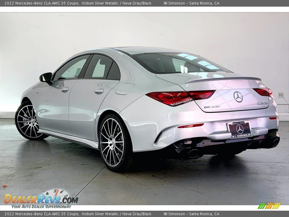 2022 Mercedes-Benz CLA AMG 35 Coupe Iridium Silver Metallic / Neva Gray/Black Photo #2