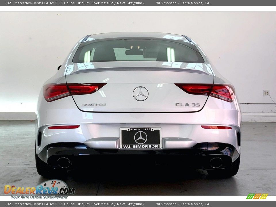 2022 Mercedes-Benz CLA AMG 35 Coupe Iridium Silver Metallic / Neva Gray/Black Photo #3