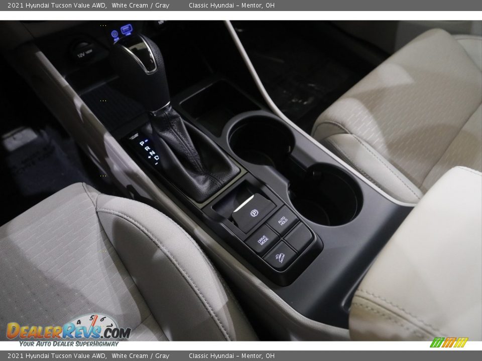 2021 Hyundai Tucson Value AWD White Cream / Gray Photo #13
