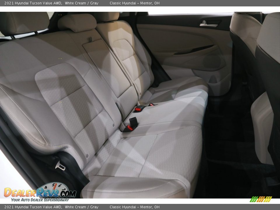 2021 Hyundai Tucson Value AWD White Cream / Gray Photo #15
